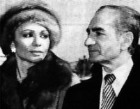 The Shah and Empress Farah shortly before leaving Iran in 1979 during the height of the Iranian revolution.
