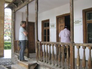 This is allegedly the house where Ioseb Yugashvili was born in 1878. Stalin's father was a cobbler who worked in the basement.