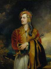 Byron in Albanian Dress by Thomas Phillips, circa 1835