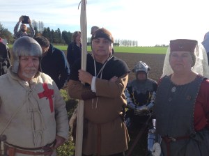 Sarge, Llewellyn Red, Sir Nicholas and Mistress Ann (Photo: B Spender)